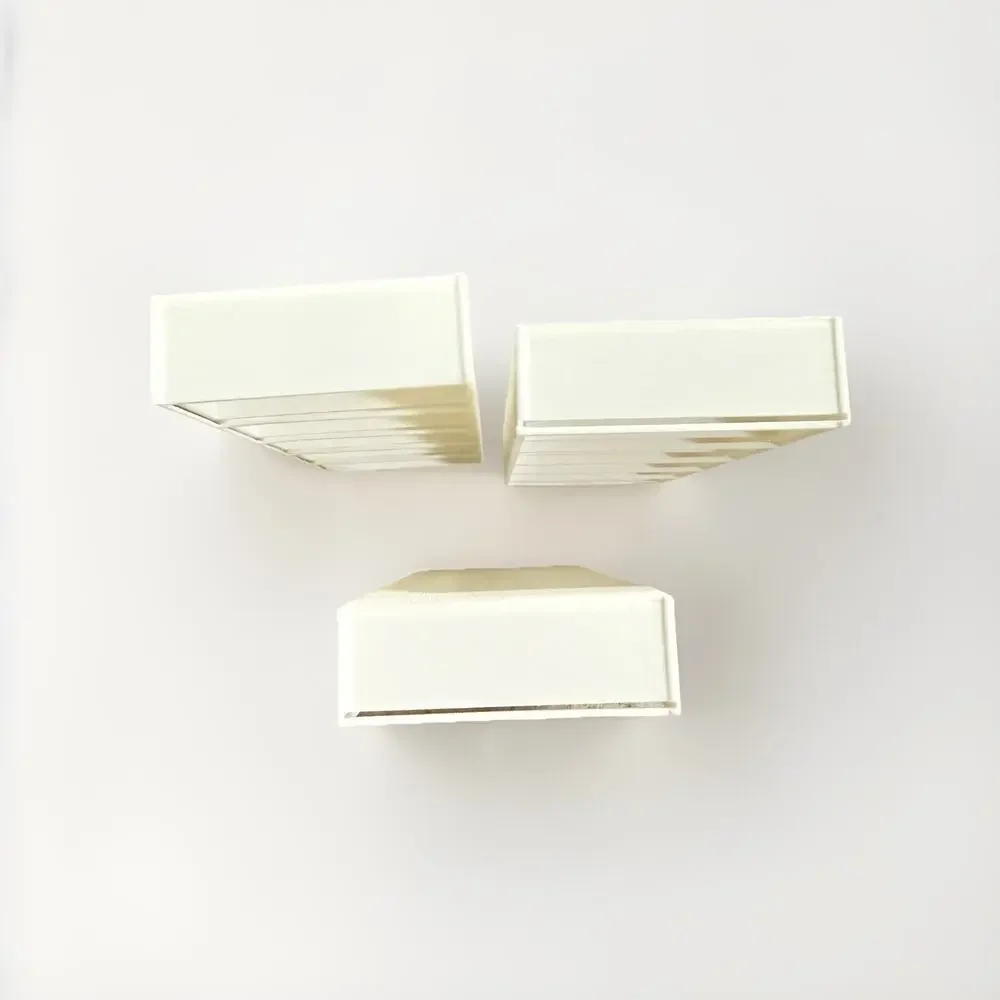 Lot of 3 Mini IKEA Billy Style Bookshelves 1:10 Scale White 5 Shelf Set